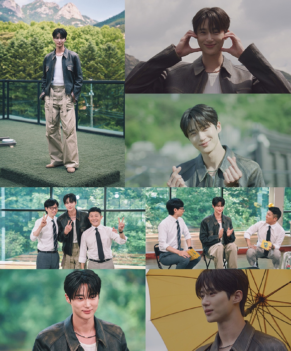 배우 변우석이 '유 퀴즈 온 더 블럭'에 출연해 다양한 매력을 전하고 있다. [사진=tvN]