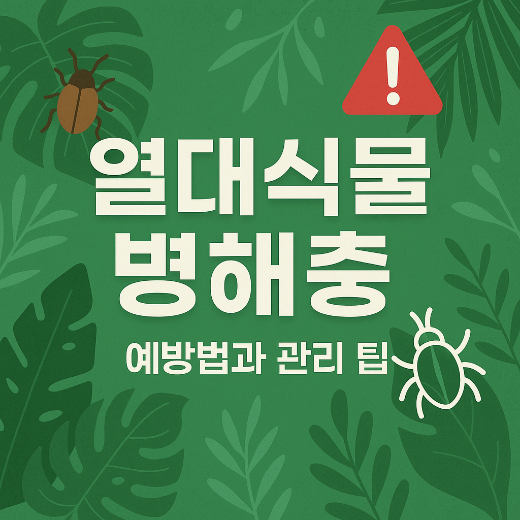 열대식물 병해충