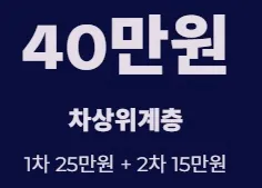 2025 전국민 민생지원금 1차지급 지급방식 및 사용처 - 차상위계층