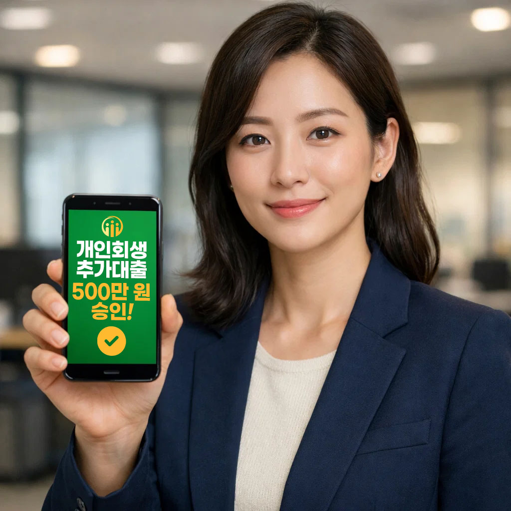 개인회생추가대출 500만 원 승인 사례