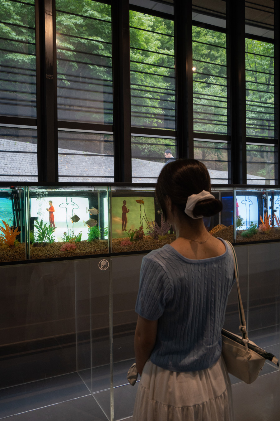 백남준 아트센터 TV물고기