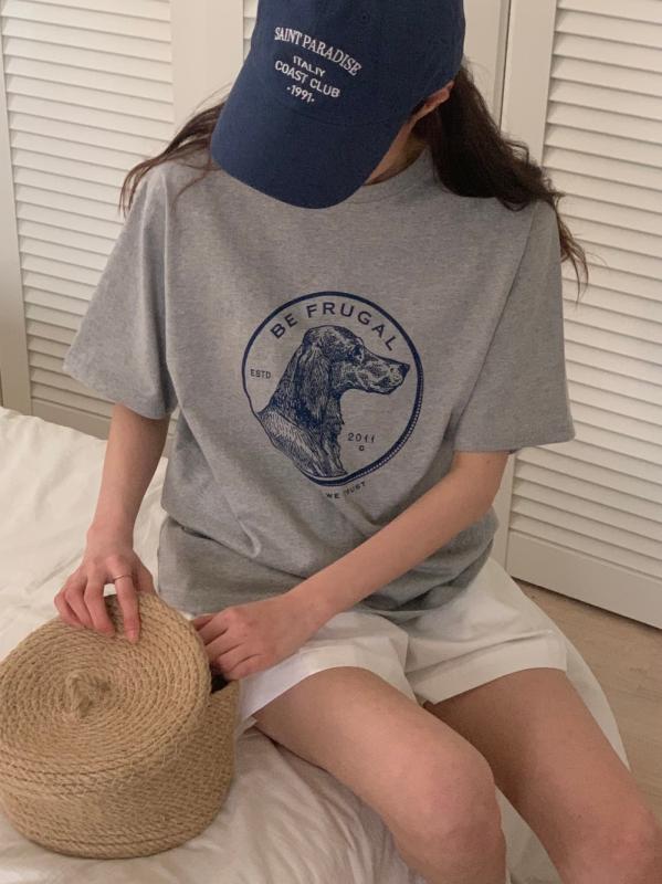 여자 여름티 여성 여름 반팔티셔츠 핑크 그레이 화이트