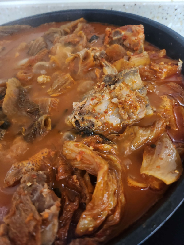 등갈비김치찜레시피