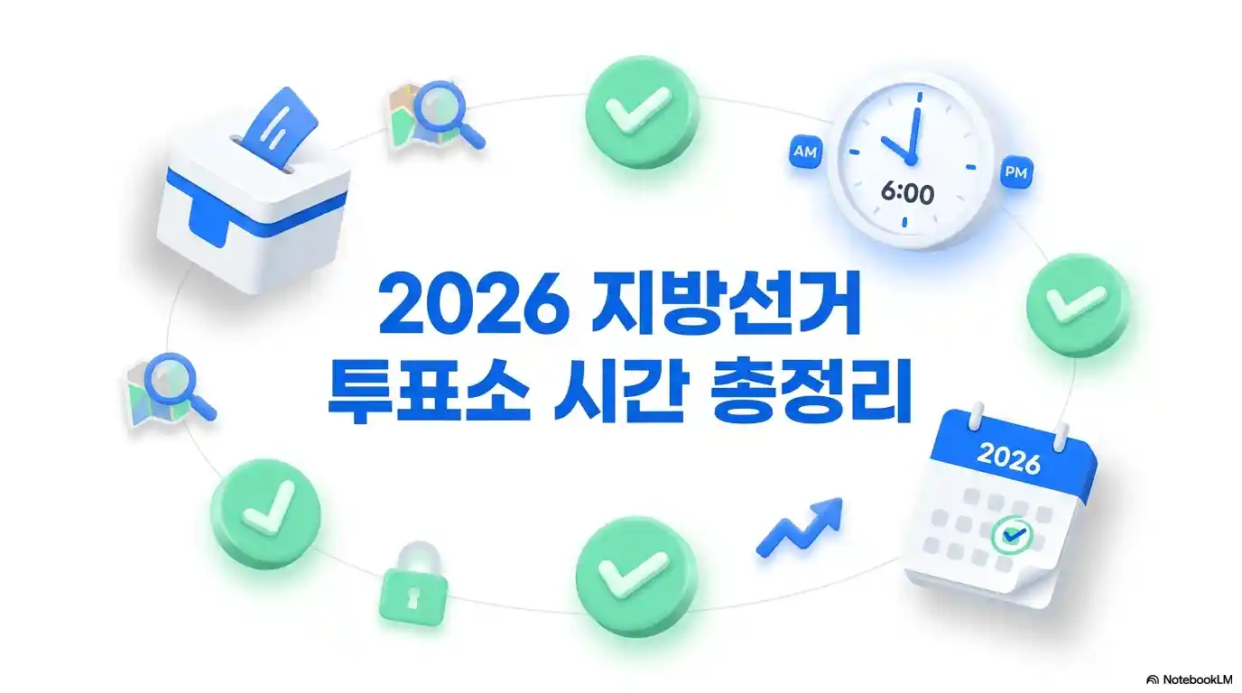 지방선거 투표소 시간 총정리 글의 썸네일