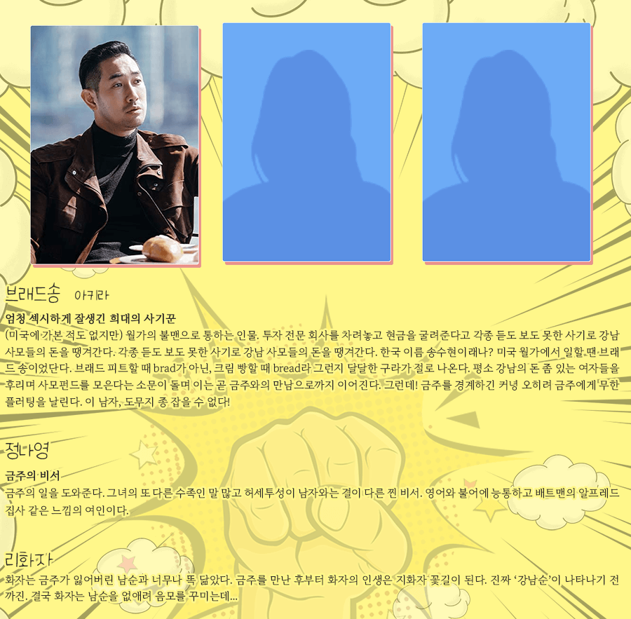 힘쎈여자 강남순 등장인물
