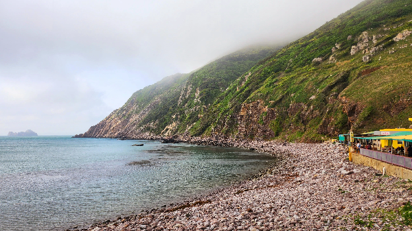 홍도 해안 풍경