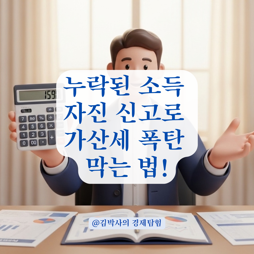 과거 누락된 소득 자진 신고 시 실익과 절세 가이드 총정리