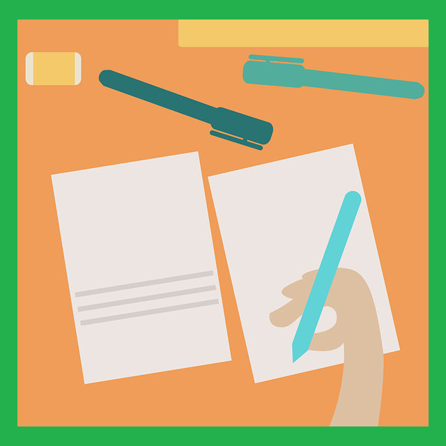 퀴즈-푸는-모습-일러스트