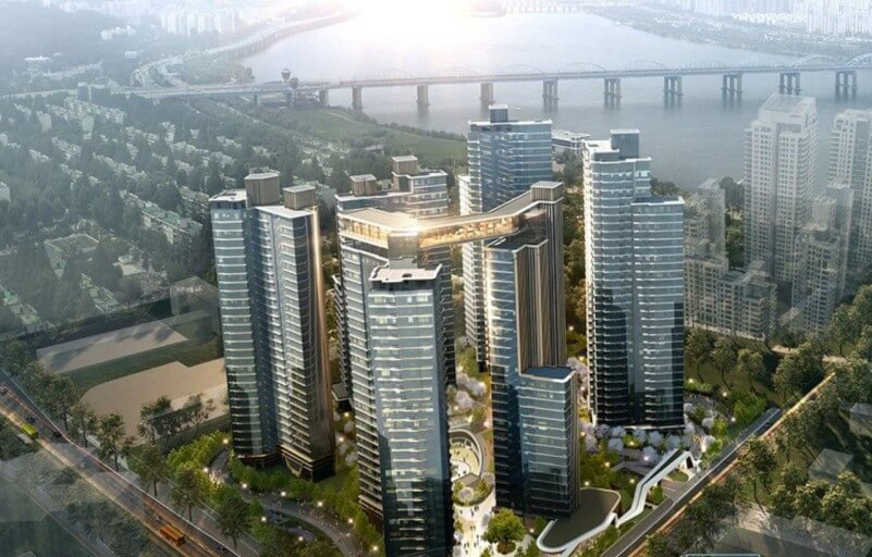 래미안 원페를라 사진