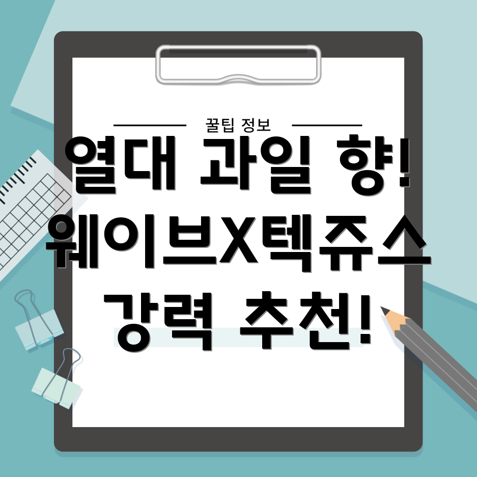 열대과일향 전자담배 액상