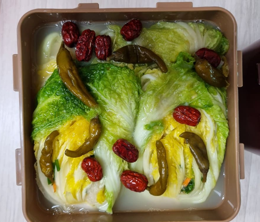 백김치 황금레시피