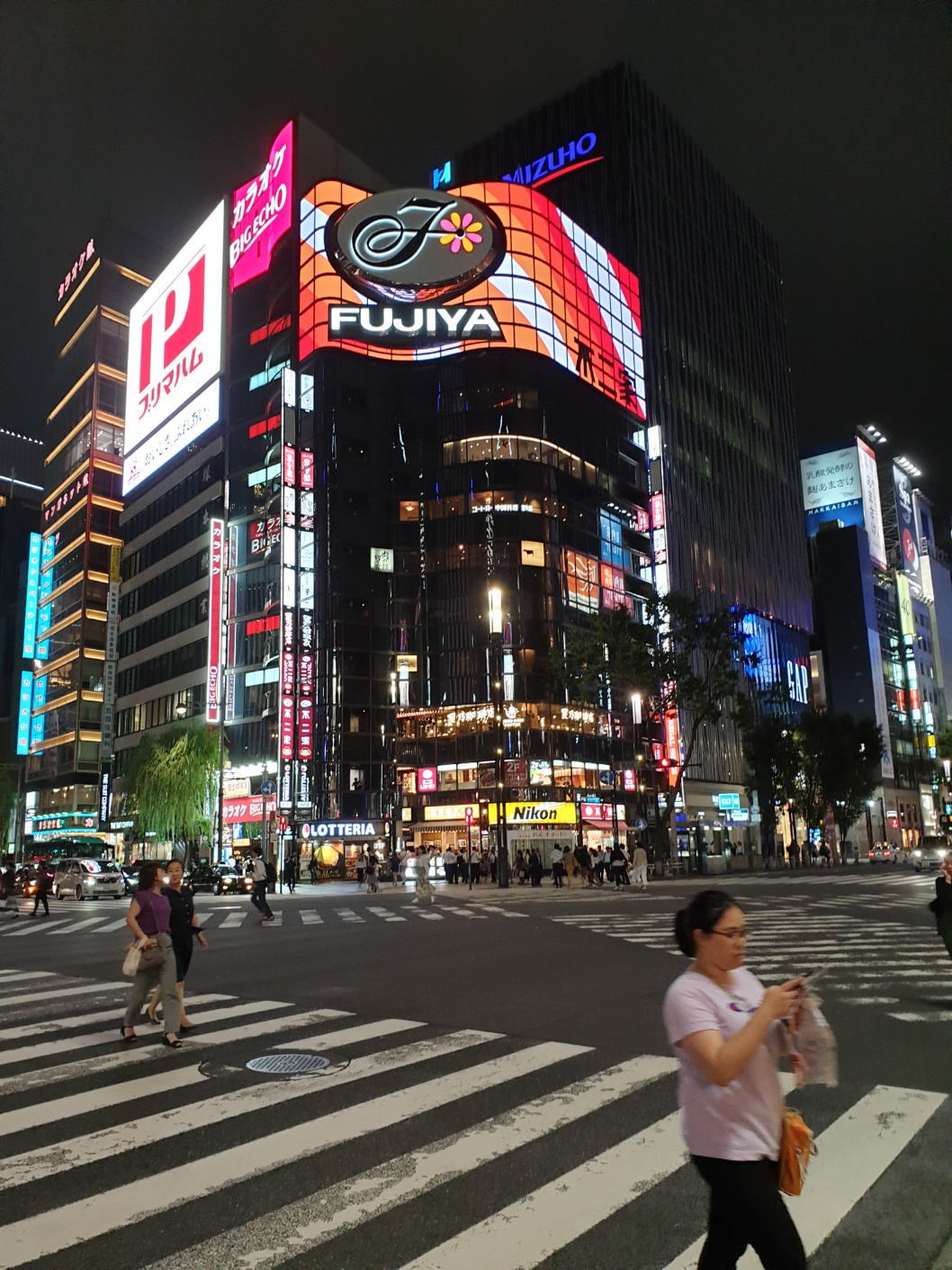 도쿄 시내 야경사진