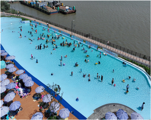 한강 야외수영장