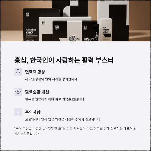 만성 피로 날리는 핵심 영양제 추천 리스트