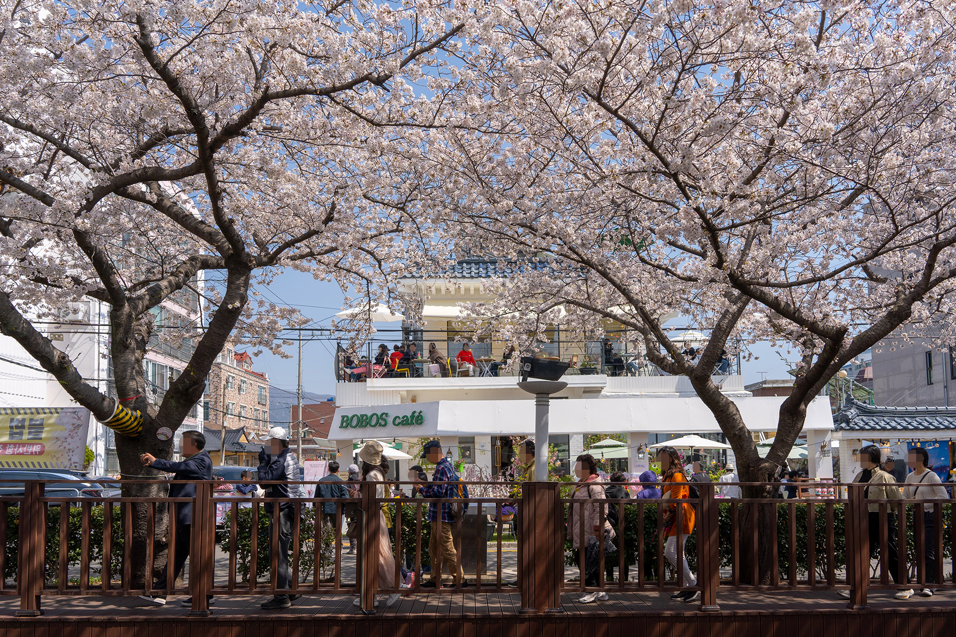 진해 여좌천 상점