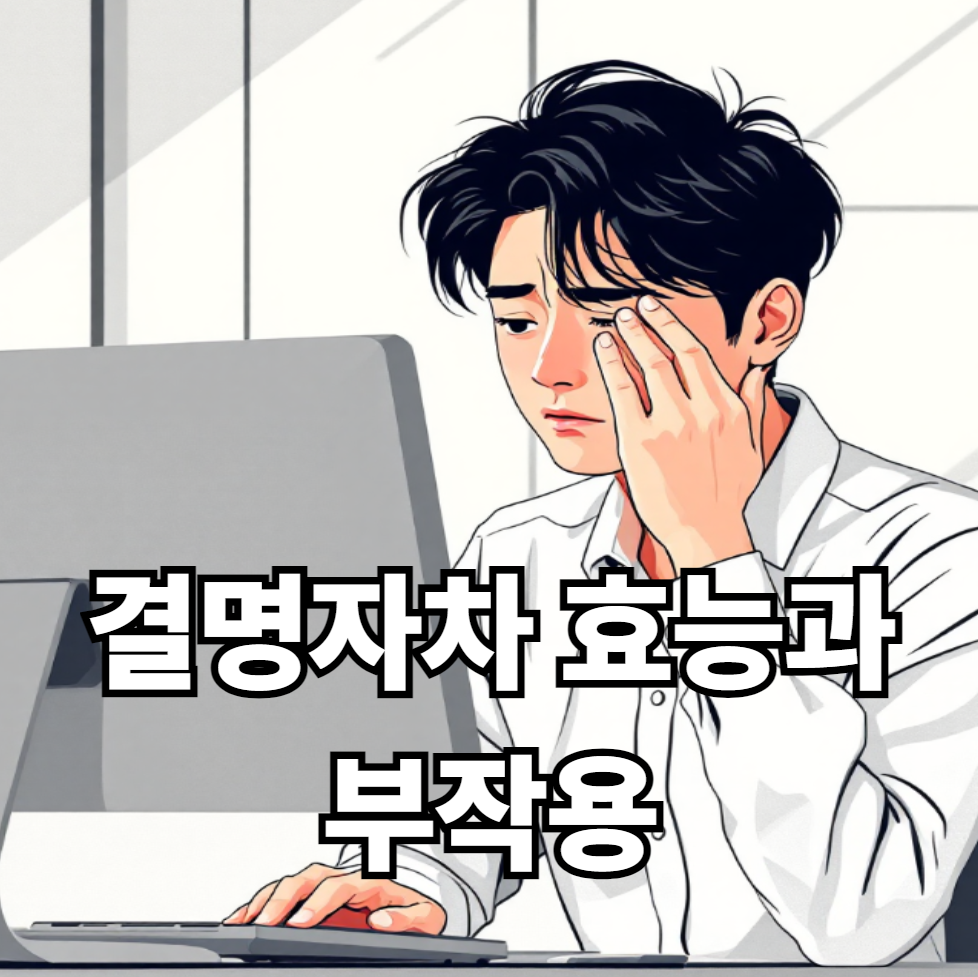 결명자차 효능 부작용