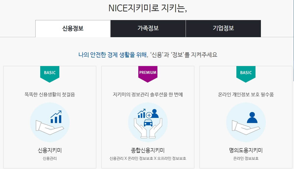 신용불량자 확인방법