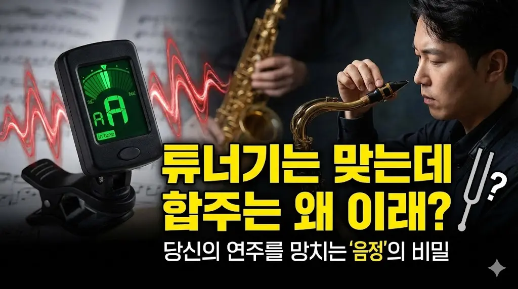 색소폰 음정(Intonation) 완벽 교정법"