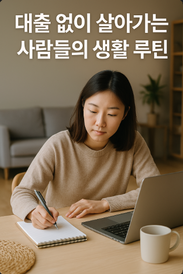 대출 없는 사람들 루틴