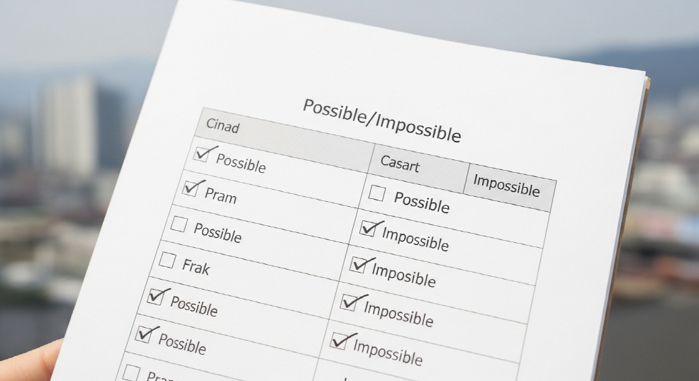 참여 가능성 체크