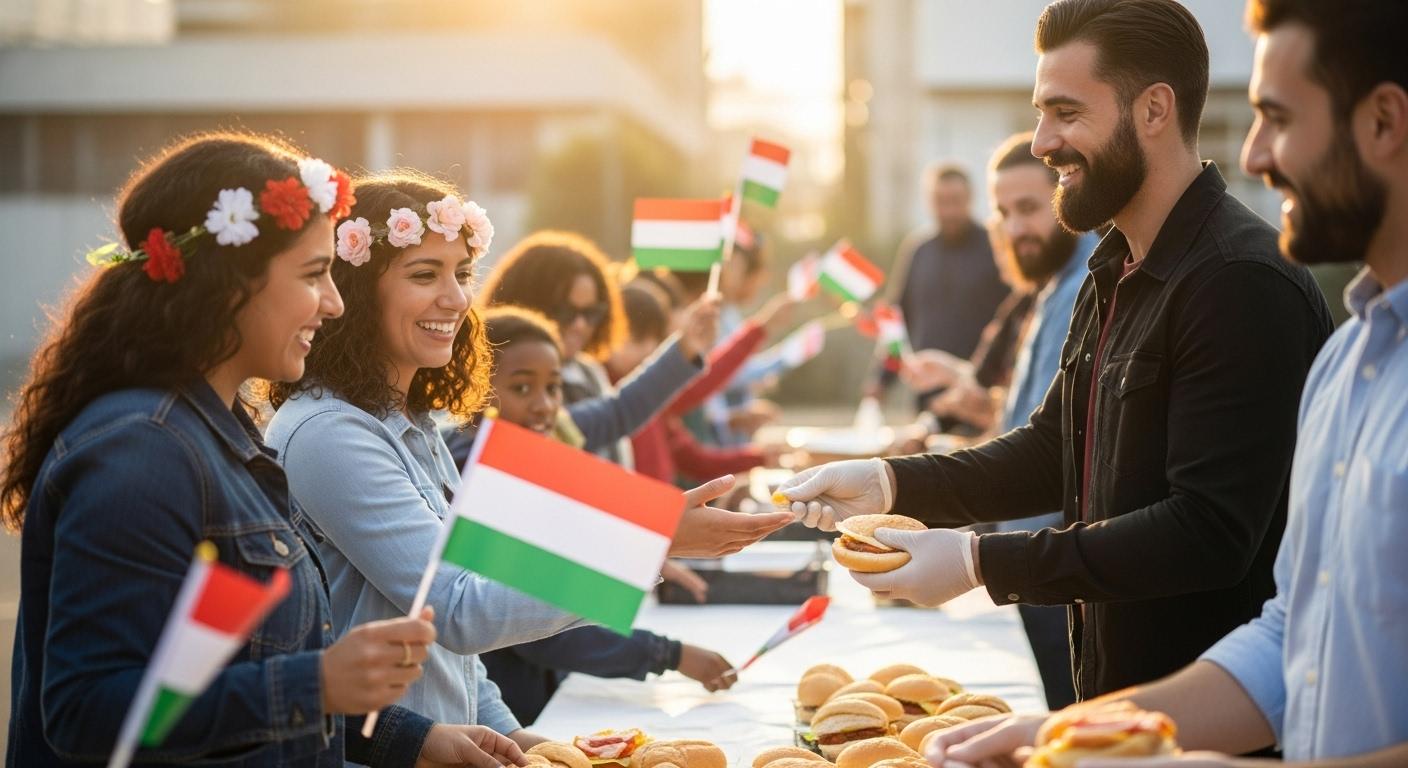 광복절 아침인사 이미지