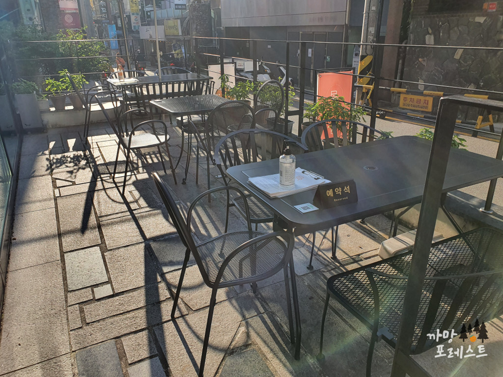 강남 비어룸 야외석