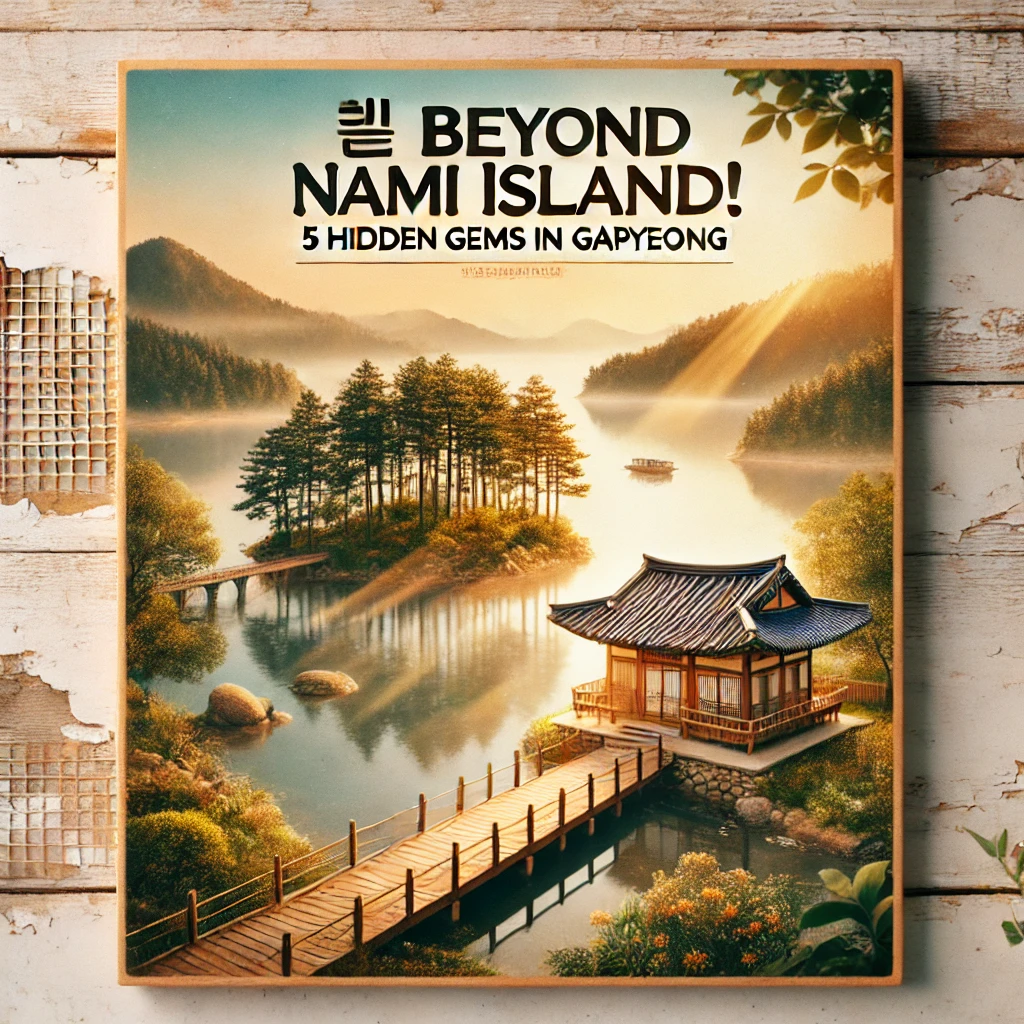 가평을 표현한 이미지