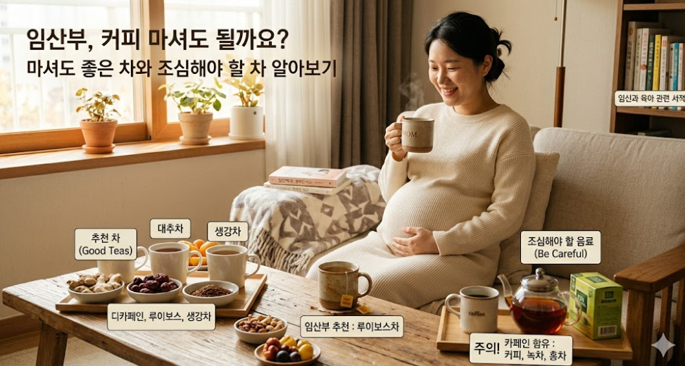 임산부, 커피 마셔도 될까요?