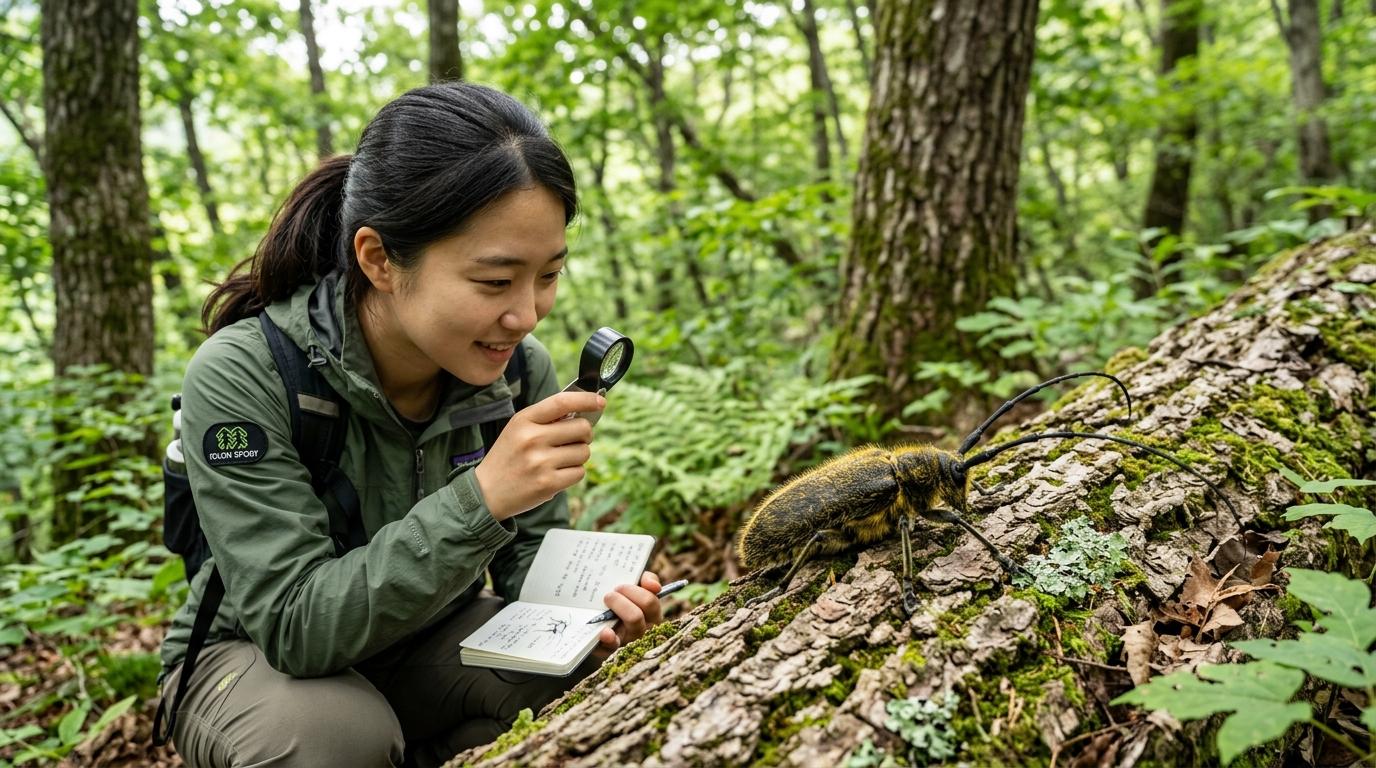 털두꺼비하늘소