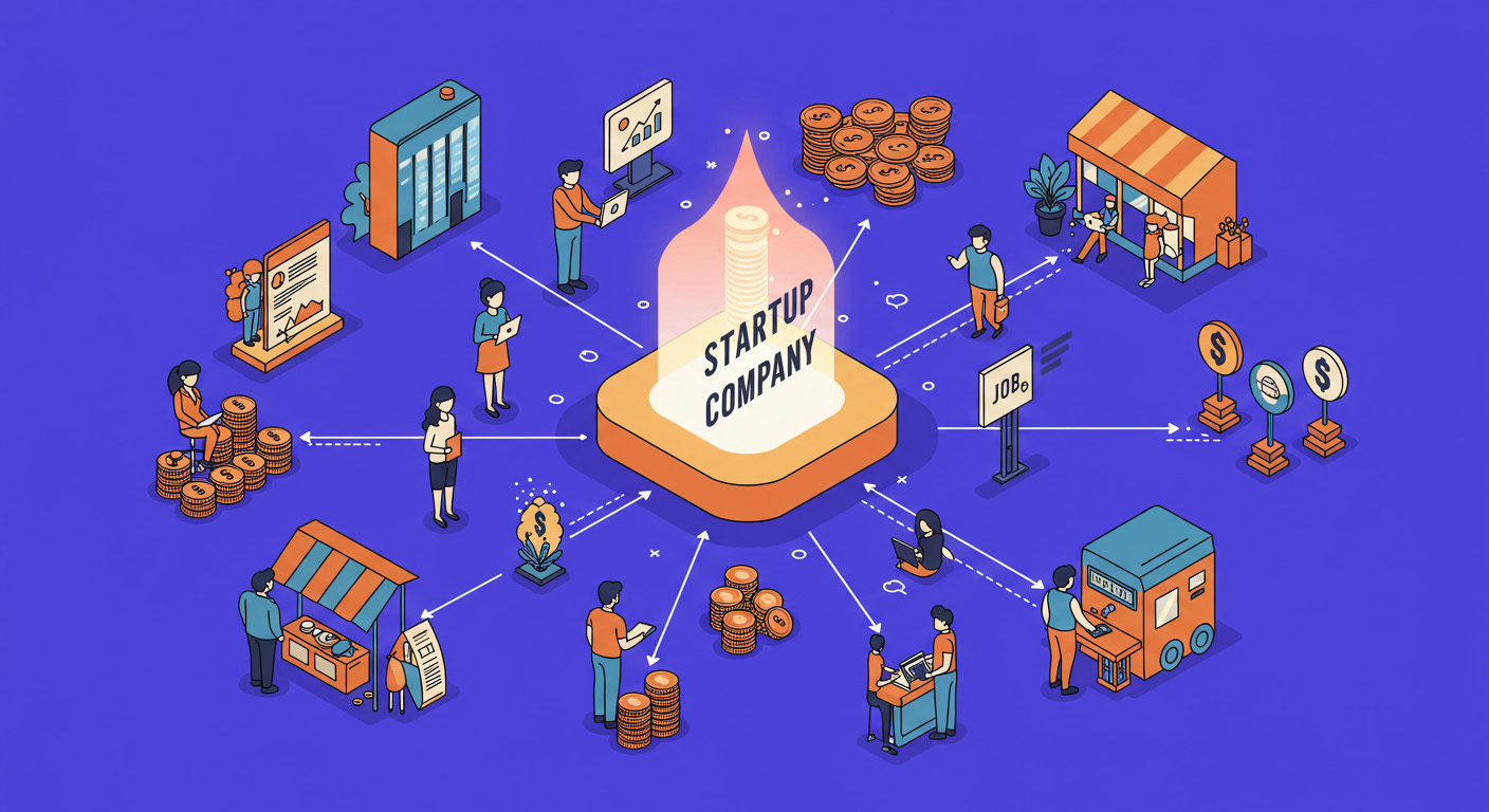 기술 스타트업과 창업 환경이 경제 성장에 미치는 영향