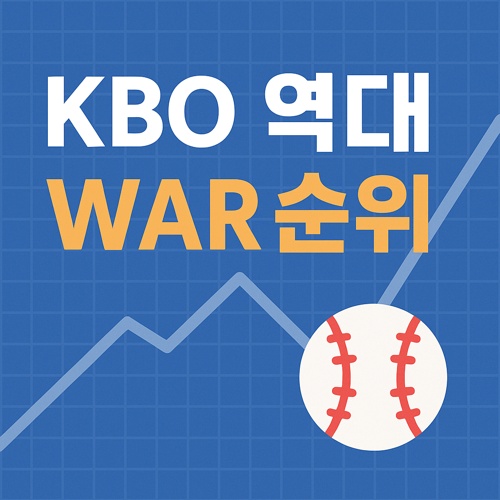 KBO 역대 WAR 순위 섬네일