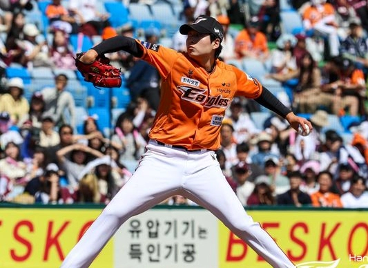 좌완 신인 조동욱 한화 선발승 영상