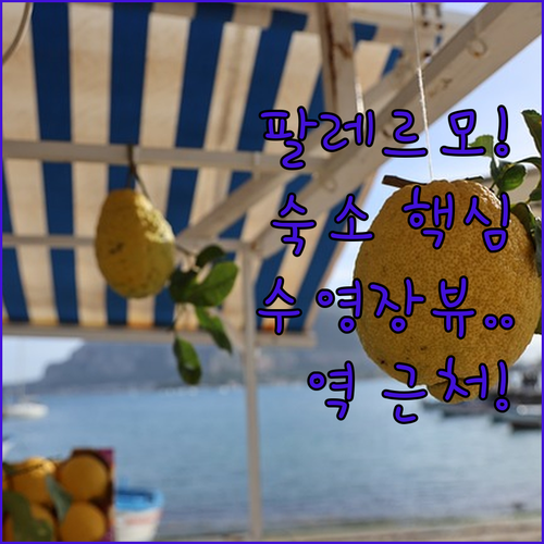 팔레르모 호텔 추천 수영장 있는 곳부..