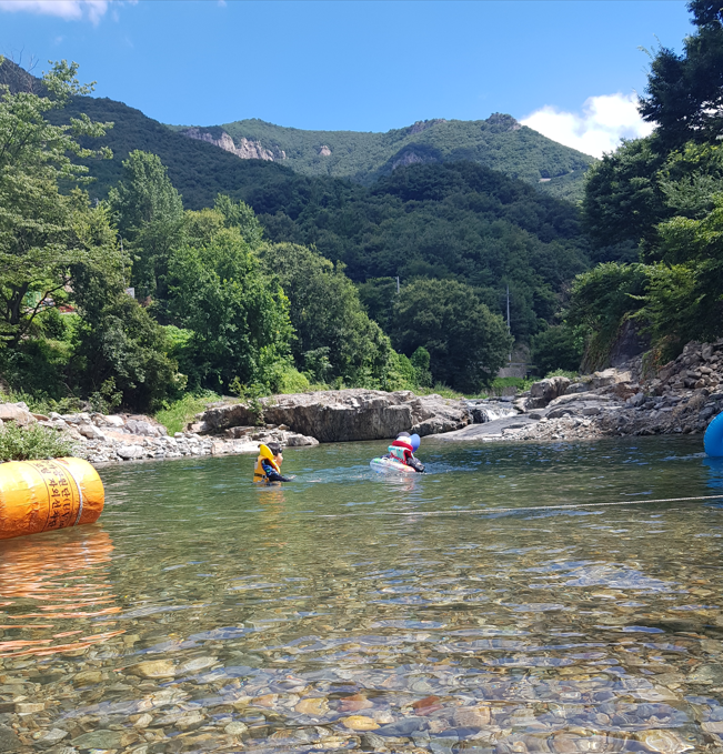 밀양 표충사 계곡 사진