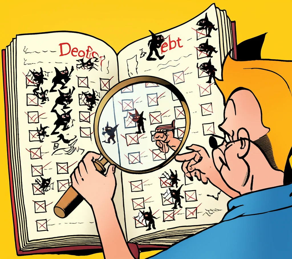 개인회생 성공의 첫걸음 채권자 목록