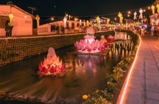 치앙마이 등불축제 항공권 여행