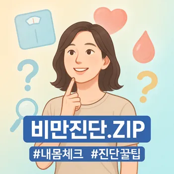 내 몸 적신호? 🚦 정확한 비만진단 A to Z