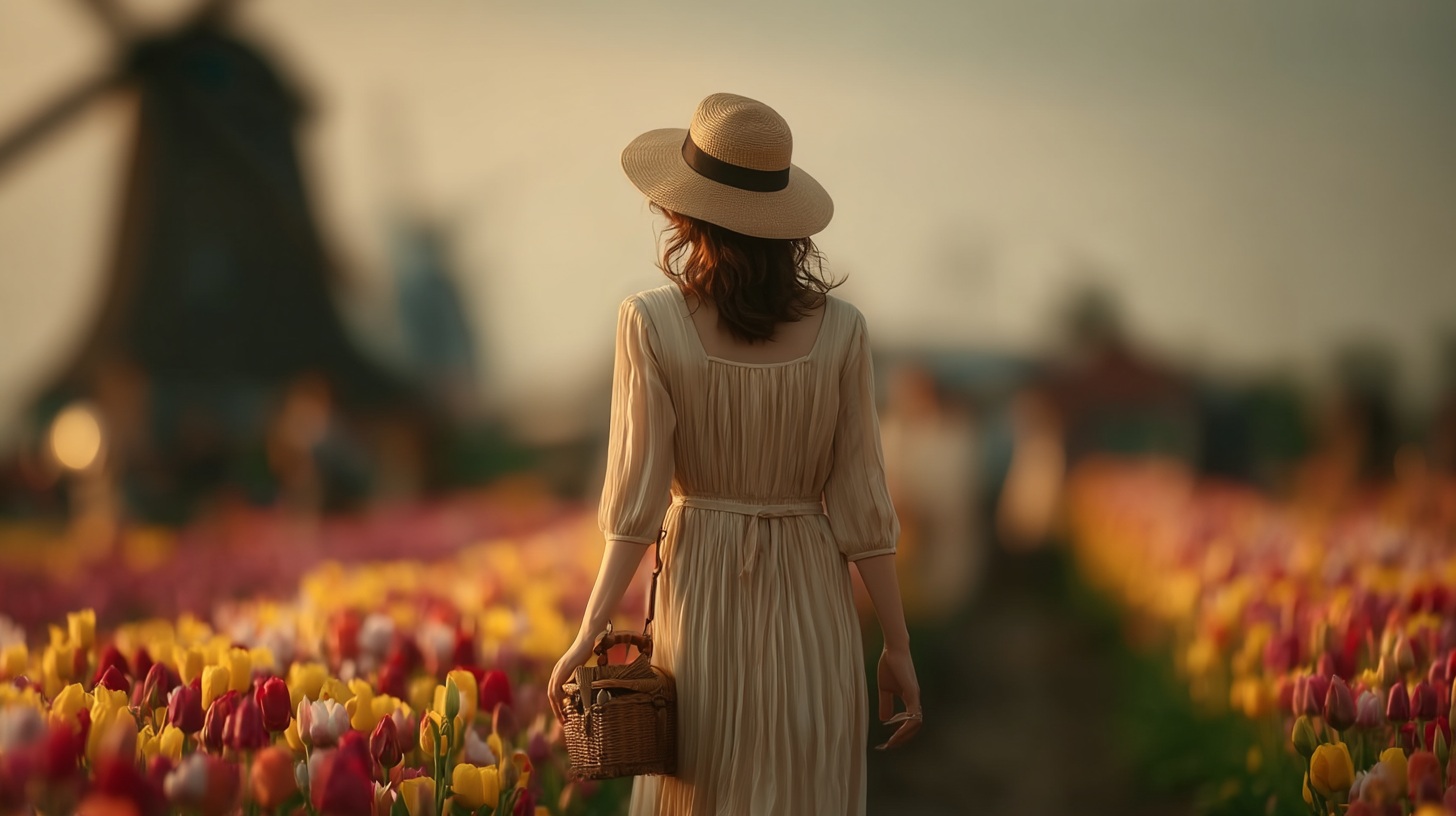 네덜란드의 쾨켄호프 여행 사진