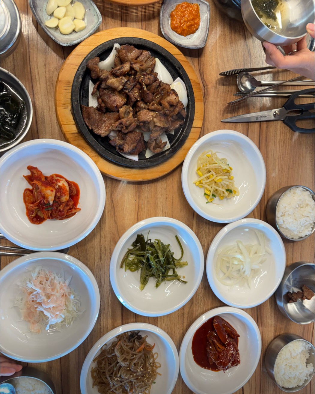 온누리석갈비 메뉴 이미지