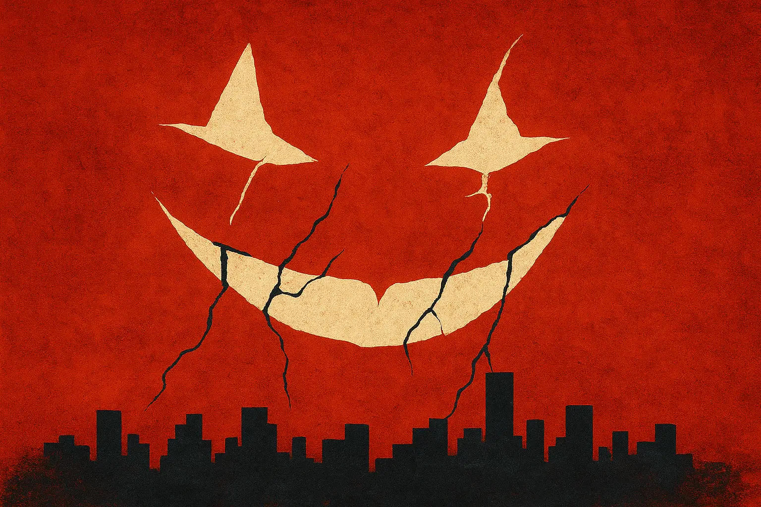 영화 조커 일러스트 이미지