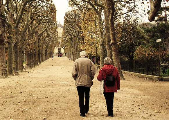 아름다운 노부부