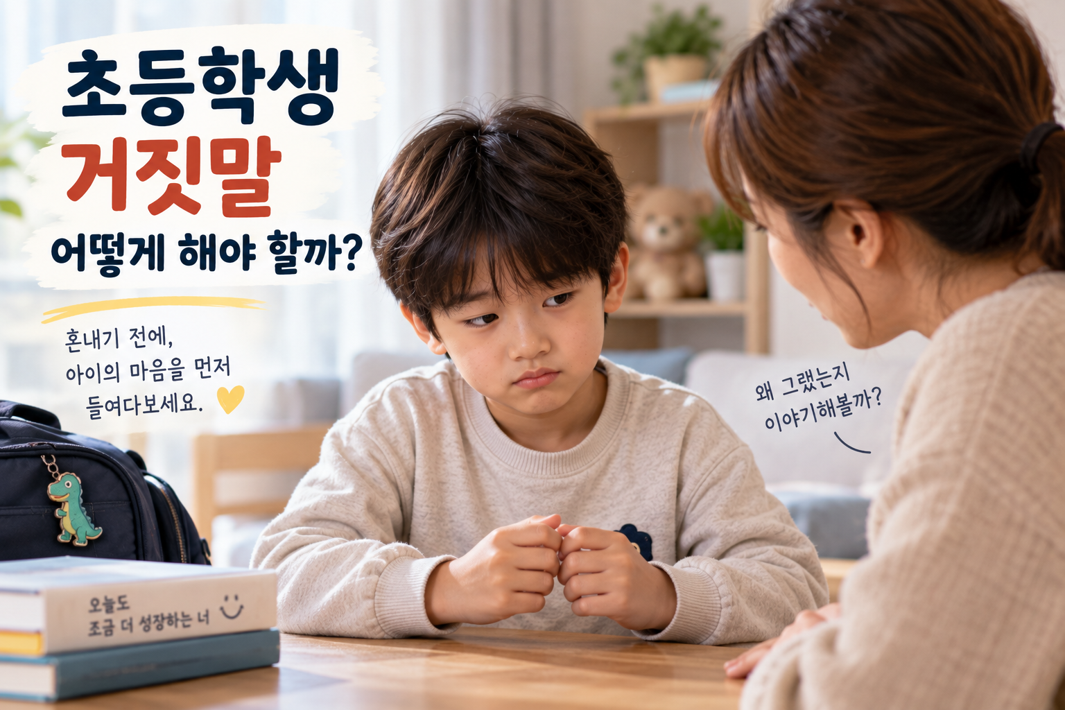 아이의 거짓말, 마음부터 들여다보기