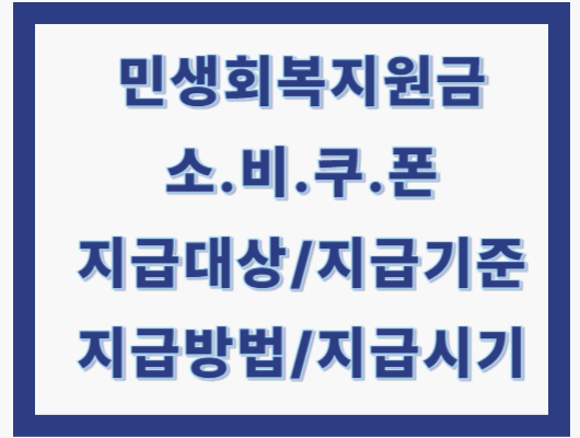 소비쿠폰 지급