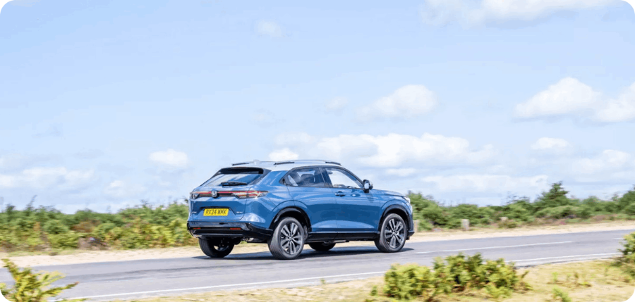 혼다 hr-v 하이브리드 후측면 이미지