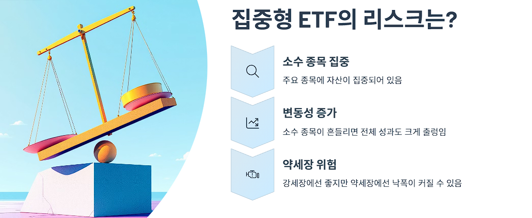 집중형 ETF의 리스크는?