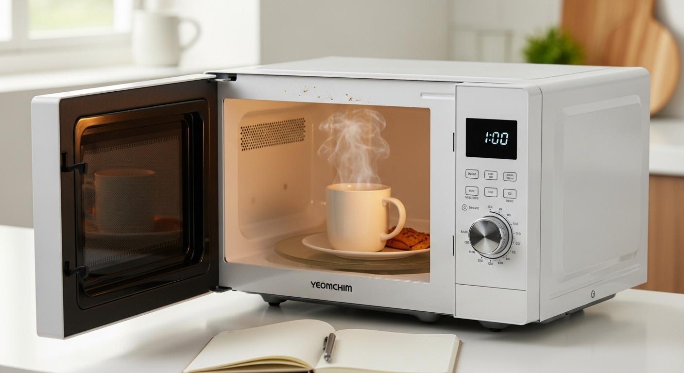 넘침 소형 전자레인지 1달 사용 후기