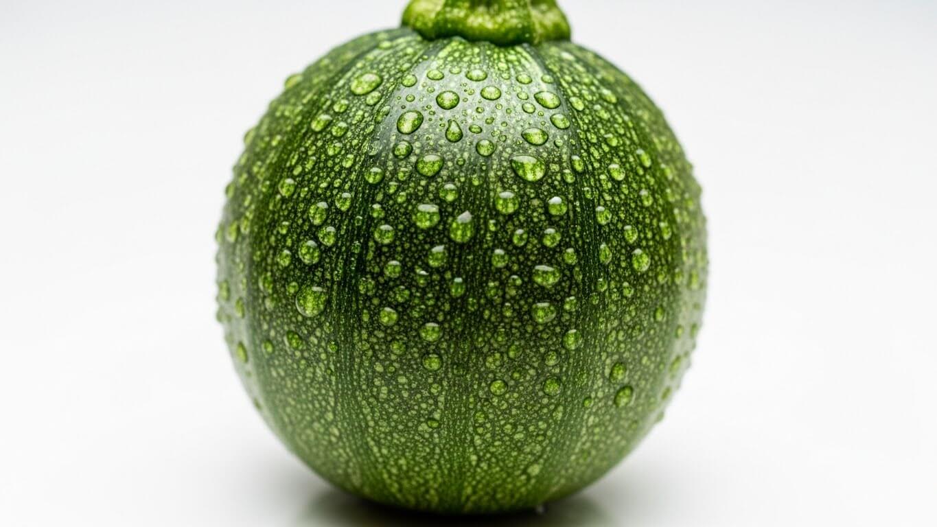 둥근 애호박의 영양 성분과 건강 효능