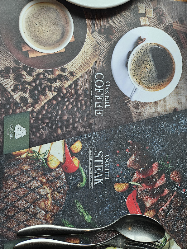 좌석에 마련된 세팅지