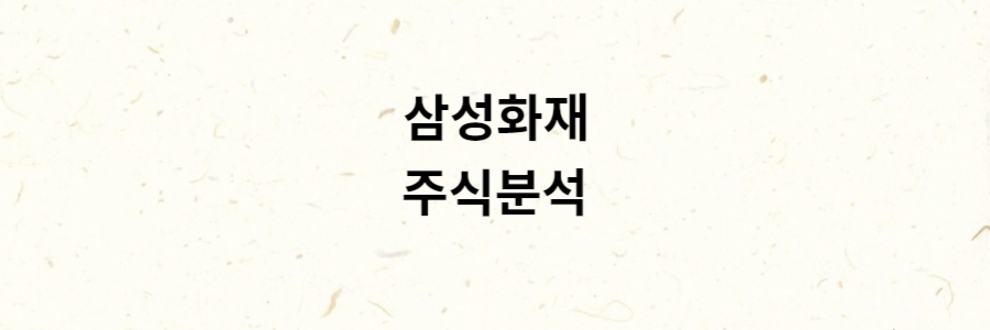 삼성화재 분석