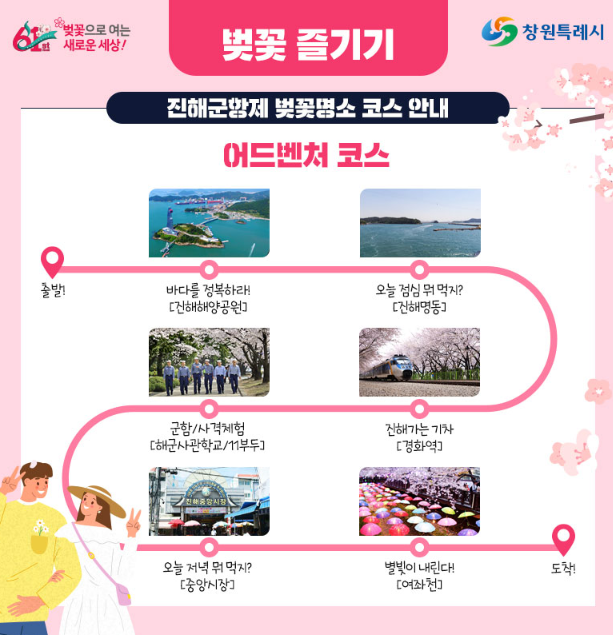 진해 군항제 벚꽃축제